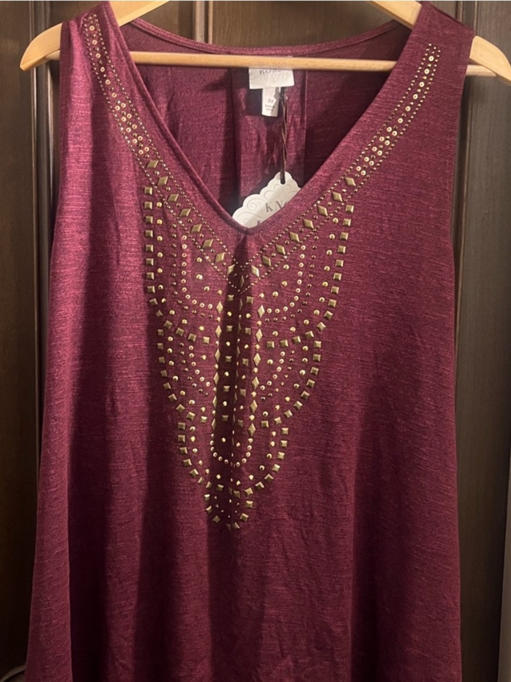 [ FINAL price ] Knox Rose Embellished Tank Top